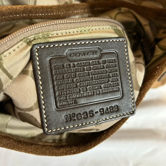 Coach Suede Soho Bag - Picture 13 of 13